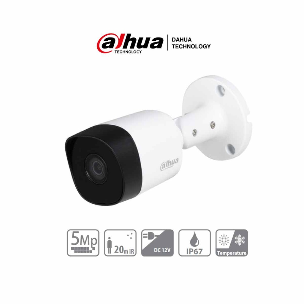 DAHUA HAC-B2A51N-0280B-S2 Cámara Bullet 5MP 2.8mm