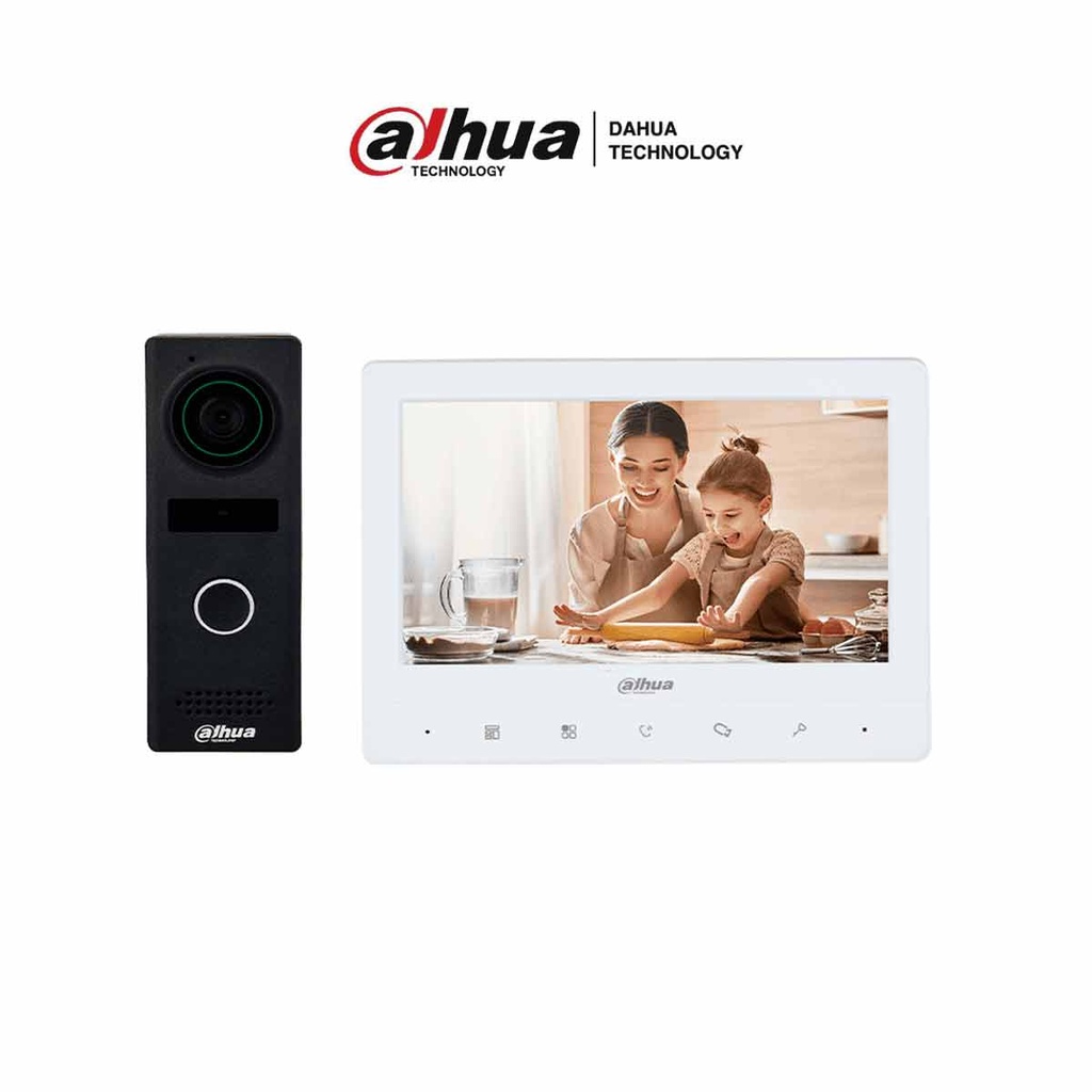 DAHUA KTA02M + Videoportero Analógico 7" TFT