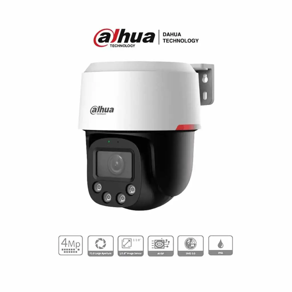 [CAM-0005] DAHUA DH-SD2C400NA-B-PV-0400-S2-PRO Cámara IP PT 4MP WizColor