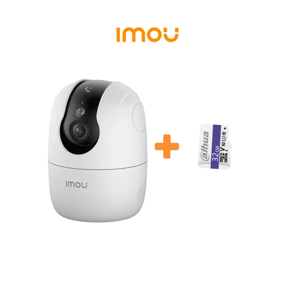 [PROMOKIT-001] IMOU Ranger 2C Pro 3MP WiFi 6 + Memoria MicroSD 32GB Incluida